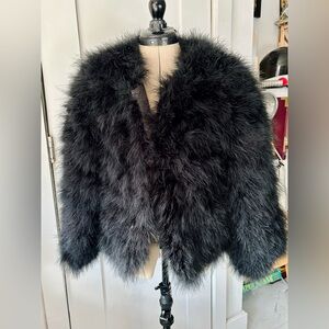 Tyler Böe Turkey Feather Coat